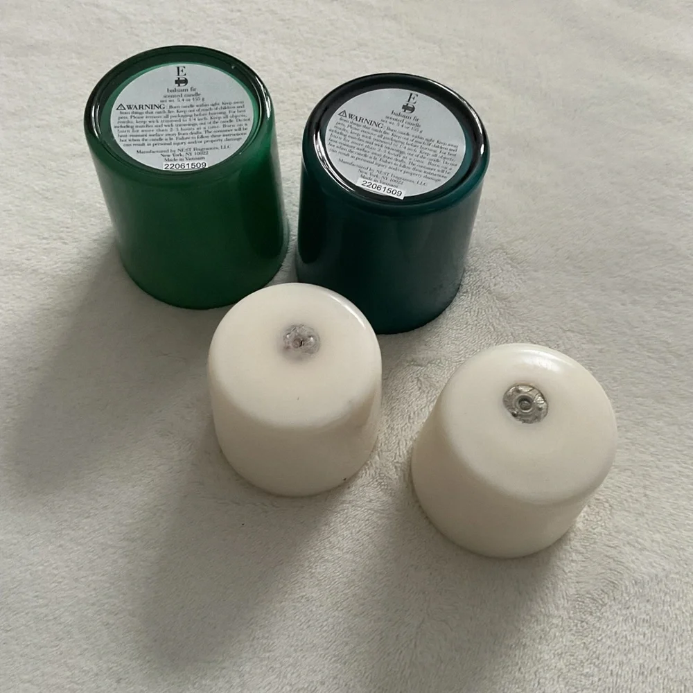 Set 2 NEST ED On Air Ellen DeGeneres Balsam Fir Candles Unused